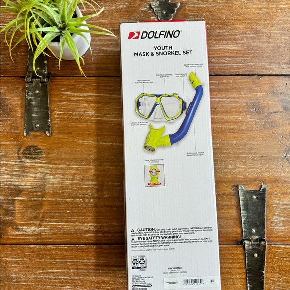Youth Mask & Snorkel Set by Dolfino - Picture 3 of 6